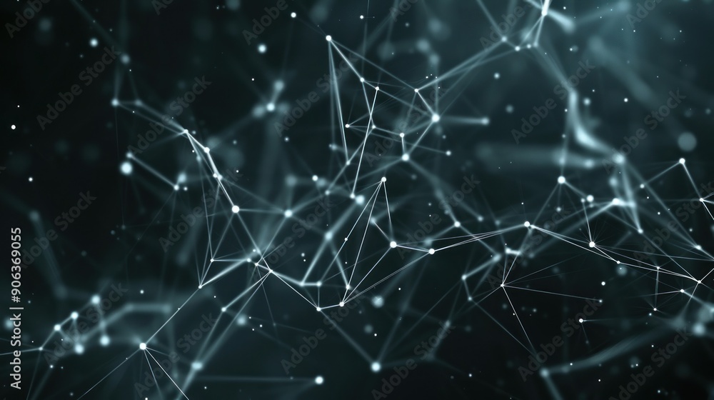 Poster abstract network connection