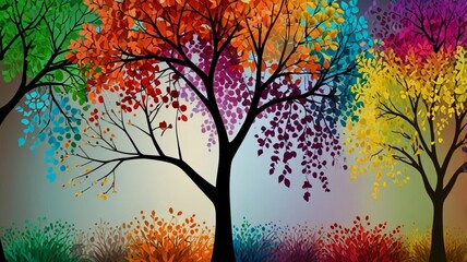 tree in the autumn