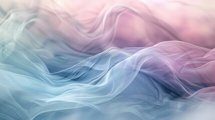 A gentle fusion of soft pastel colors creates a dreamy and ethereal abstract background. 