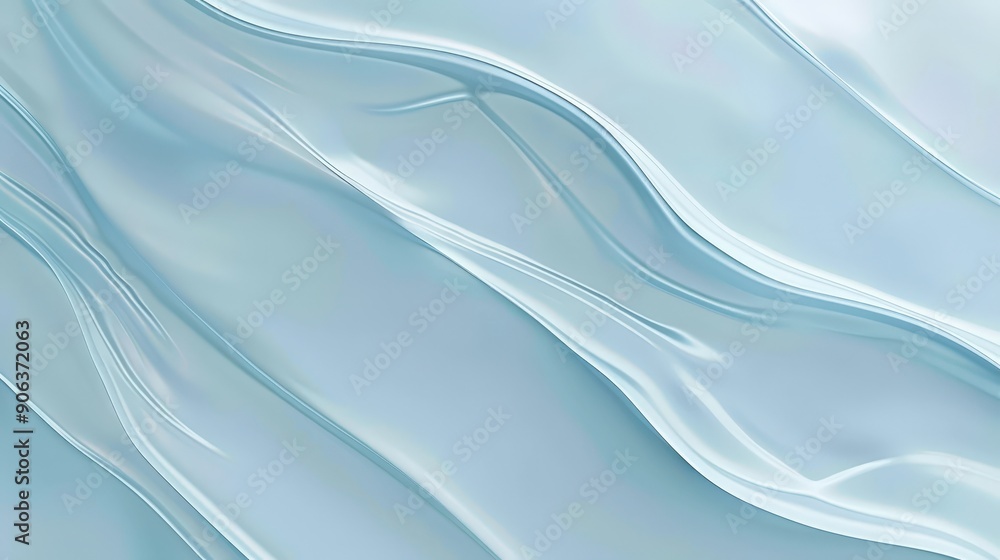 Poster a light blue background with a subtle, wavy texture, creating a sense of calm and tranquility. the g
