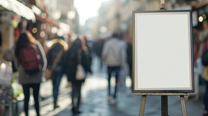 Blank Canvas Sign in City