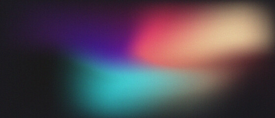Grainy gradient vibrant background, noisy texture banner, cover backdrop design