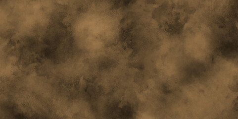 brown watercolor background hand-drawn with cloudy strokes of brushes, grainy watercolor scraped grungy background, Surface with abstract watercolor painted grunge paper texture.