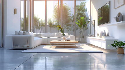 A beautifully designed interior space showcasing modern and stylish decor