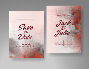 Wedding Abstract Background Invitation Art Template