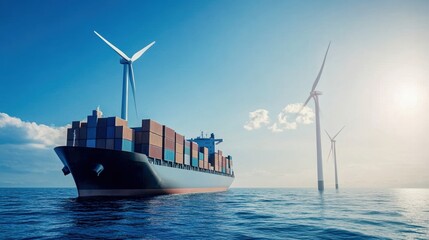 ESG and sustainable shipping, green logistics, environmentally responsible supply chain