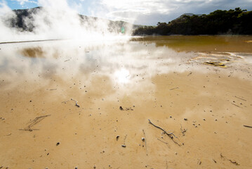 Champagne Pool in Waiotapu - New Zealand