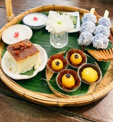 Delicious Thai Treats. Thai Sweet Delights.