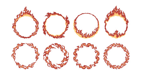Fire Rings Illustrations