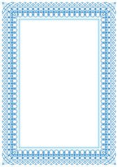Certificate Border Design