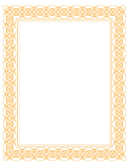 Certificate Border Design