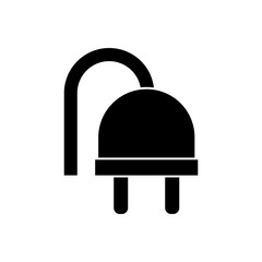 Electricity plug icon vector set. Charger illustration sign collection. Electricity symbol or logo.