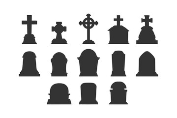 Blank Tombstone Illustration