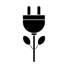Electricity plug icon vector set. Charger illustration sign collection. Electricity symbol or logo.