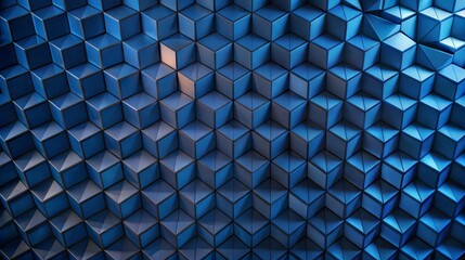 Blue geometric pattern abstract technology background product showcase platform display