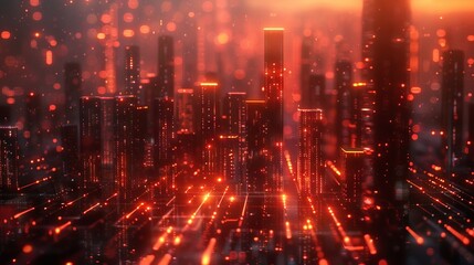 Naklejka premium lights