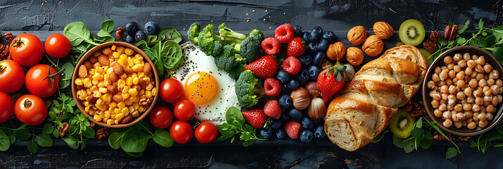 Nutritious breakfast spread highlighting the importance of starting the day with a healthy meal for overall wellness