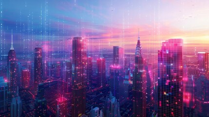 Fototapeta premium city at night