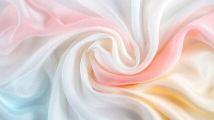 Obraz premium Gradient fabric texture with a smooth transition of colors, providing a dynamic and stylish effect, fabric texture background, gradient fabric