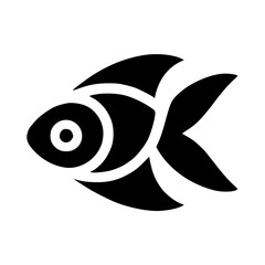 Obraz premium goldfish icon
