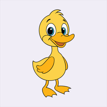 recommend clip art: Cute duck art vector