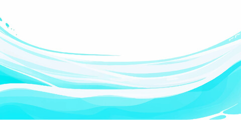 Transparent abstract soft blue and green abstract water color ocean wave texture background. Banner Graphic Resource as background for ocean wave and water wave abstract graphics	