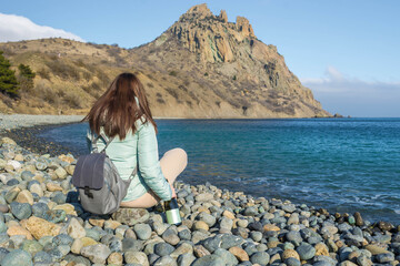 girl by the sea