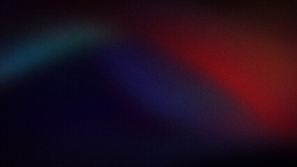 A 4K abstract background featuring a dark blend of red, blue, and black hues. The grainy texture and smooth gradients create a sophisticated and moody aesthetic, perfect for wallpapers and banners