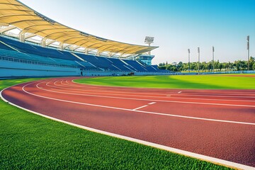 Athletic Track Glory, Stadium Sprint Challenge