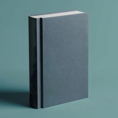 Book Cover Mockup on Blank Background