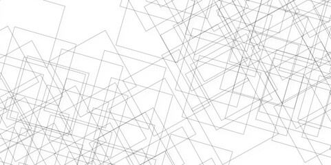 Abstract background with square outlines. Stylish monochrome triangle striped texture with effect. Modern vector design element.