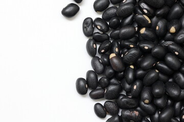 black bean isolate on white 