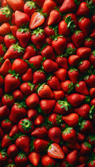 strawberries background