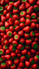 strawberries background