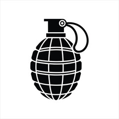 hand grenade vector