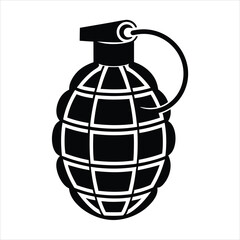 hand grenade vector