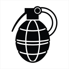 hand grenade vector