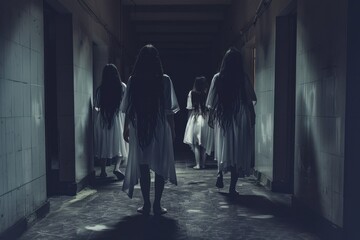 Creepy Hallway Shadows