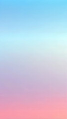 Fototapeta premium Vertical Soft Pastel Gradient Background with Blue and Pink Tones