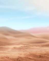 Fototapeta premium blurred desert background