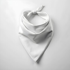 white bandana for mockup