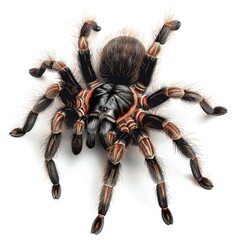 Tarantula Country animal fashion cartoon isolated whitebackground 16:9