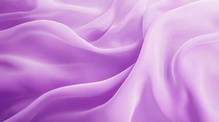 Fototapeta premium Flowing Purple Fabric Waves Abstract Design