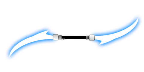 Dual bladed Lightsaber 