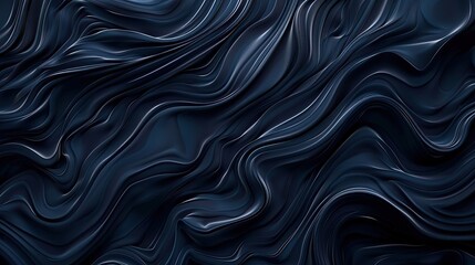 Obraz premium Abstract Dark Blue Swirling Pattern