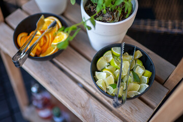 Limonka i pomarańcza. © Mikoaj