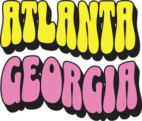 Atlanta Georgia Vector