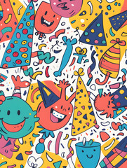 New Year and Christmas graphic advertising background