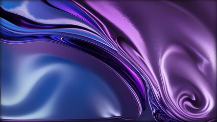 abstract background with waves color blue and purple