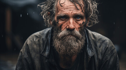 portrait of a man with a beard